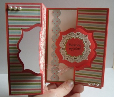 hello, gate fold card 2
I created this card using Stephanie's video on making a gate fold card using framelit stand ups.

 Here's the link to my blog for more info
 http://allthingscreativebydi.blogspot.com/2015/03/hello-gate-fold-card.html 
Keywords: regals2stamp, regals stand-up,