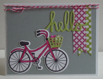 hello 
Keywords: bicycle2stamp, bicycle die set, hello