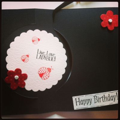 Birthday Bug Inside
