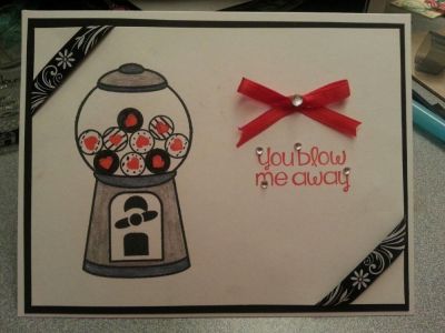 BubbleGum card - You blow me away
Keywords: bubblegum4me