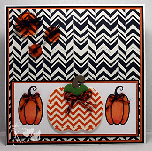 Chevron Pumpkins
