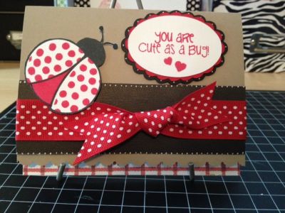 Ladybug card
