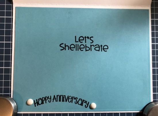 Keywords: Anniversary Tortoise Swish Card