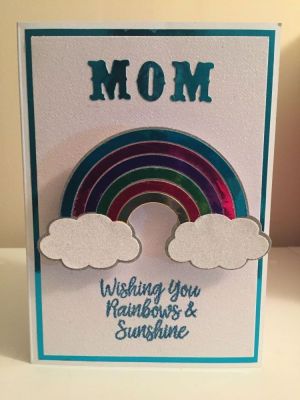 Rainbows & Sunshine
Mother’s Day card
Keywords: Rainbows, sunshine