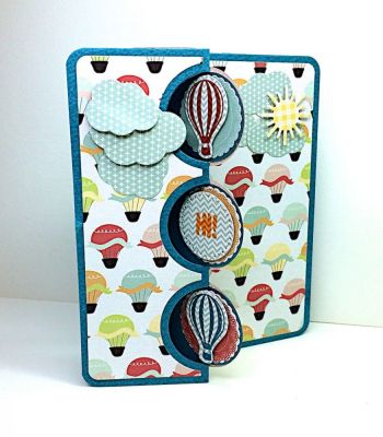 Hot4Balloons Flip-Its Card
Paper from 6x6 echo park paper pad "Sweet Day"
Keywords: hot4balloons Triple Cricle Flip-It