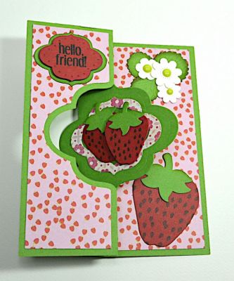 Strawberry Flowers
Card closed
