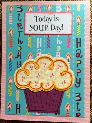 Cupcake bday card
One of many bday cards in the cupcake series designed for my pupils in the month of May

