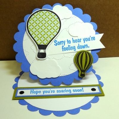 Balloon Easel Card
Keywords: balloons, easel card