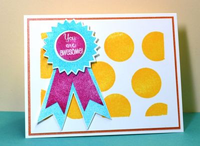 you are awesome
Keywords: award2stamp