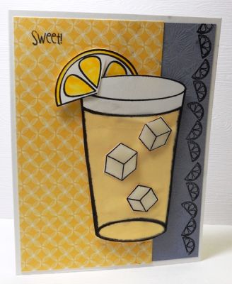 sweet lemonade
simple card using stamps from both sets
