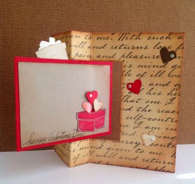 *Packages of Love* (back of the card)
