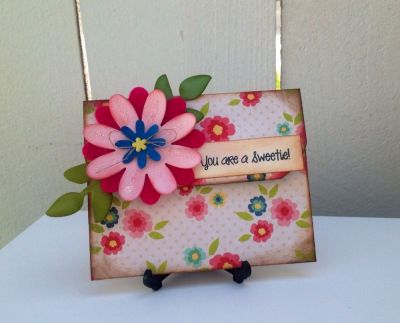 You are a sweetie!  Gift Card Holder
