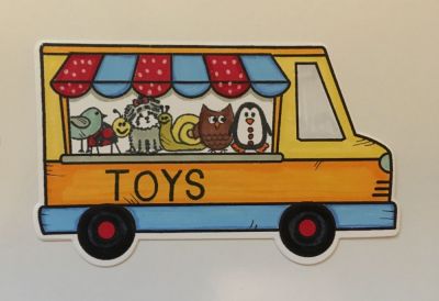 Ice cream truck2stamp and dies
