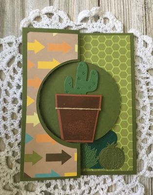 Succulent card front
