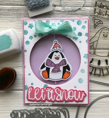 Penguin Spinner card
Keywords: WordDies Stencils