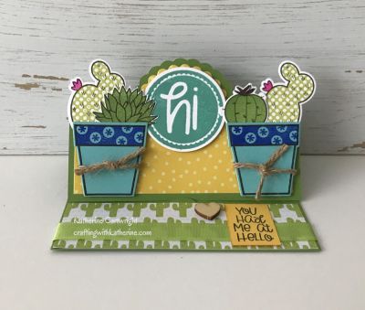 Hi Succulent2stamp stand up card
Keywords: StandUpCards