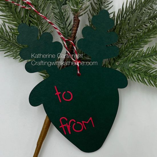 Reindeer Fold it Tag (back)
