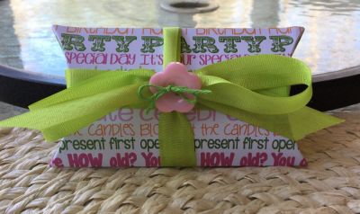 Happy Birthday Pillow Treat Box
