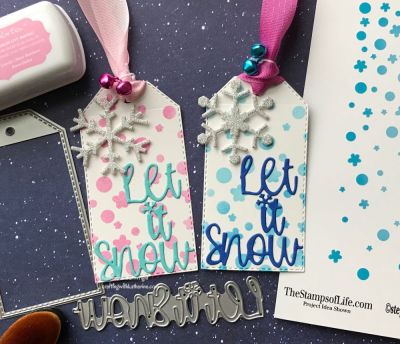 Let It Snow Stitched Tag
Keywords: StitchedTags
