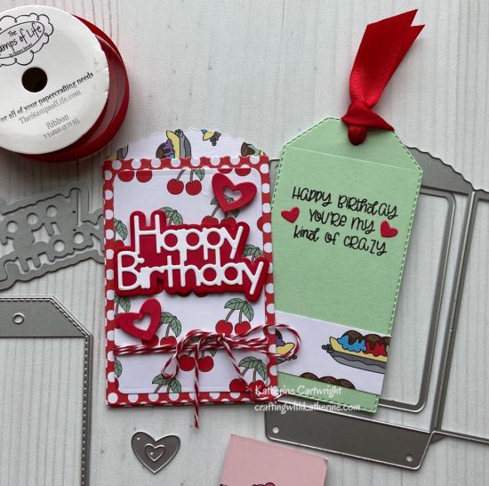 Keywords: sassybirthday2stamp ZigZagBagDies StitchedTags
