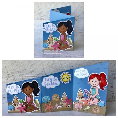 StephieDoll2 Z Fold Beach Card
Keywords: kites2fly lighthouse2stamp BorderDies