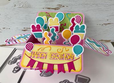 Happy Birthday Box Card
