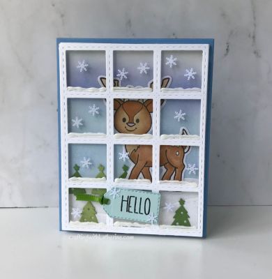 Reindeer2stamp Card
Keywords: StitchedTags GridDies
