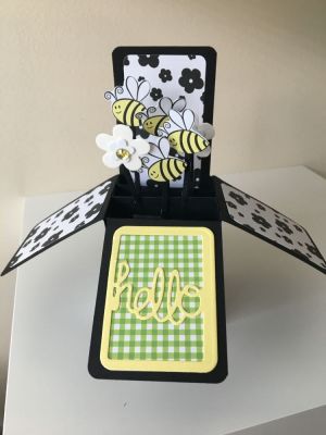Bees Box Card
