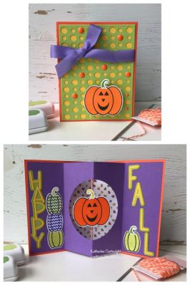 Happy Fall 3D Popup Drop-in Pumpkin Spinner Card 
Keywords: AlphabetDies thanks2fallpumpkins2cut