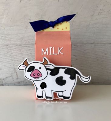 Cow Milk Carton
