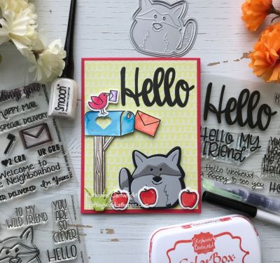 Raccoon Pudgie Hello card
Keywords: happymail2stamppatterns4happymail lotsofhellos2stamp