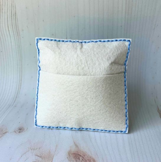 Tooth fairy pillow (pocket side)
