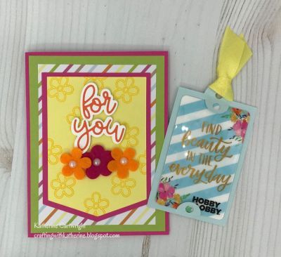Pocket Banner with Gift Tag Holder
