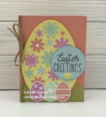 Keywords: eggs4Easter wreath2stamp CircleDies GrassDies