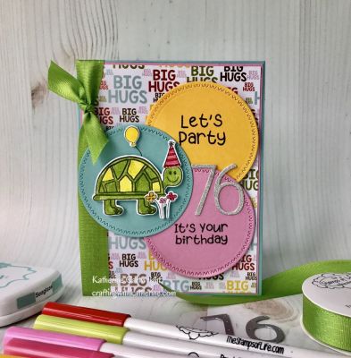 Happy Birthday Turtle Card
Keywords: late4Bday Circle Dies AlphabetDies birthdaywishes2stamp