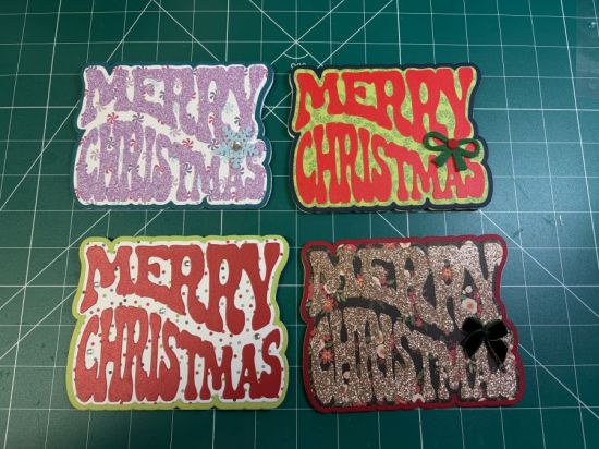 Wavy Merry Christmas 
