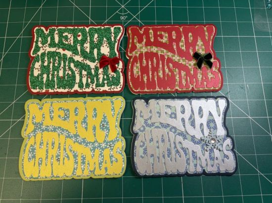 Wavy Merry Christmas 
