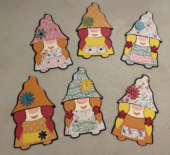 Gnomette Card
Keywords: Gnomette, fold it