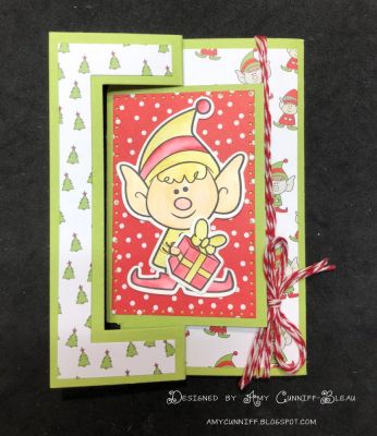 Elf Gift Card Flip-It
