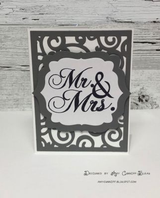 Swirl Wedding Congratulations 
