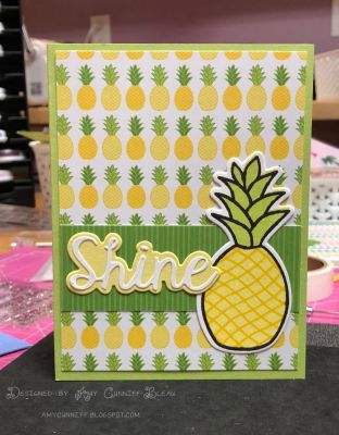 Pineapple Note Card
