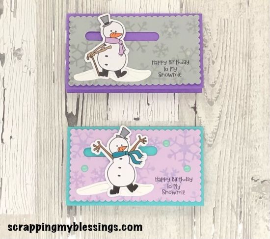 Snow is Birthday Card

