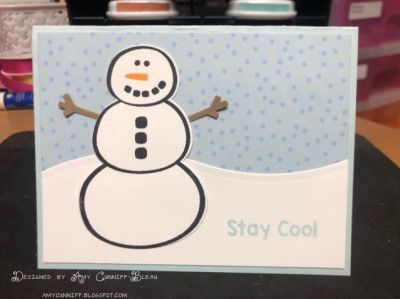 Stay Cool Note Card

