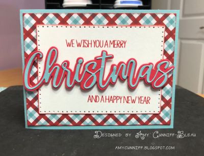 Plaid Christmas Card
Keywords: StatementWords