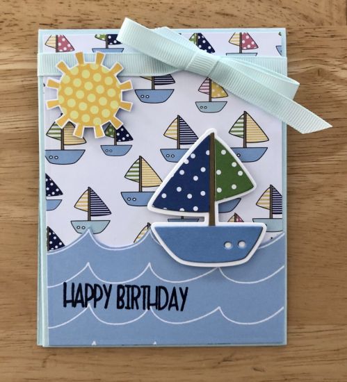Sailabrate Birthday Card
