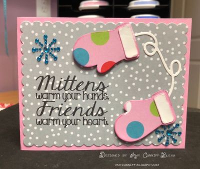 Mittens Notecards
