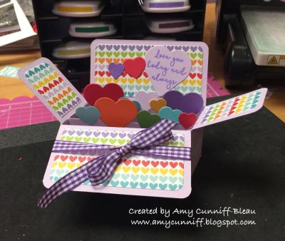 Heart Box Card
