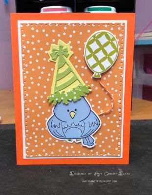 Party Bird-day Card
Inside sentiment: Happy Bird-Day
