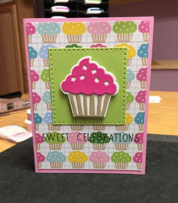 Sweet Celebrations Cupcake Card
