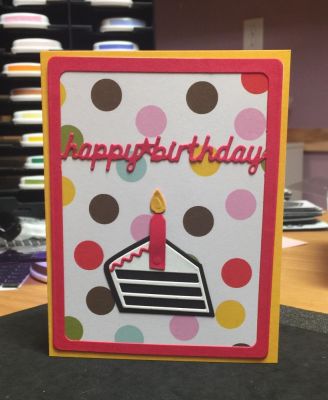 Birthday Cake
Inside Message: Happy Birthday 
Keywords: CakeWithCandleDies